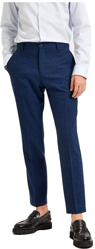 Selected Slim Fit Suit Trousers 16087871 dark navy