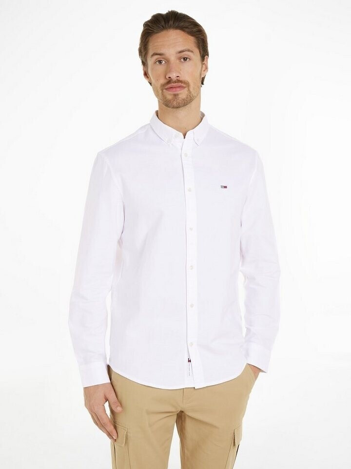 Tommy Hilfiger TJM ENTRY REG OXFORD SHIRT Long Sleeve Shirt white