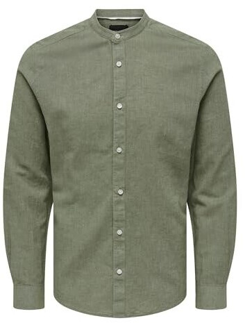 Only & Sons Onscaiden Solid Shirt swamp 22019173