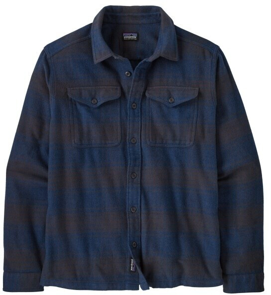 Patagonia Fjord Flannel Shirt Cascade tidepool blue