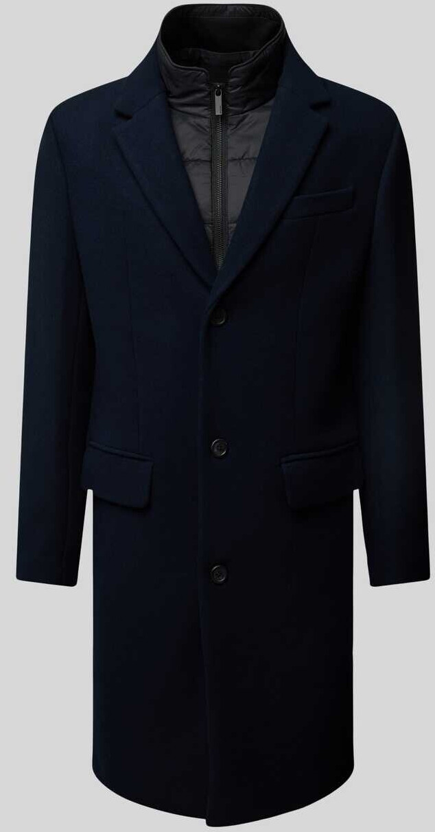 Selected Coat with lapel collar