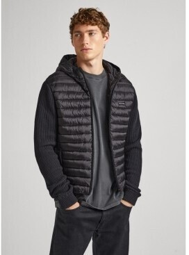 Pepe Jeans Martin Jacket black Cotton PM702401