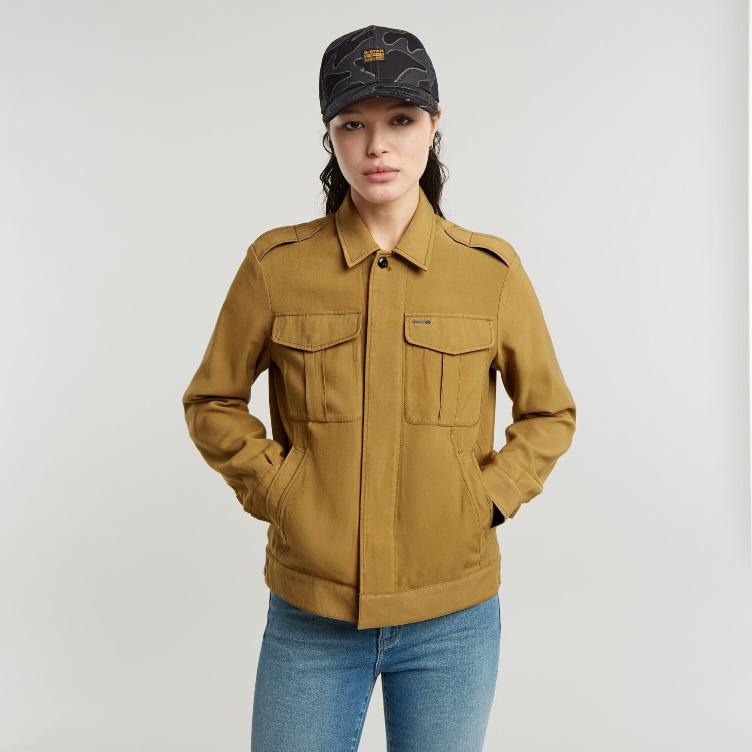 G-Star Officer Jacket beige D25206-D714-1395