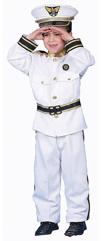 Dress Up America Deluxe Admiral Costume Set navy blue