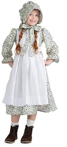 Dress Up America Pioneer Costume for Girls colonial prairie