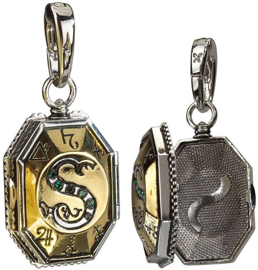 The Noble Collection Lumos Charm Slytherin Locket