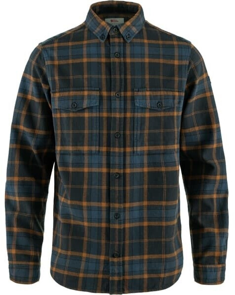 Fjällräven Övik Twill Shirt Dark Navy-Chestnut