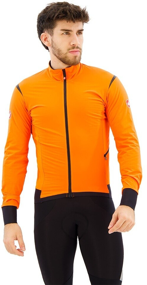 Castelli Alpha Flight RoS Jacket red ochre black reflex black M