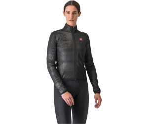 Castelli Squall Shell Jacket Cycling Windbreaker light black silver gray