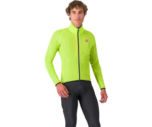 Castelli Squall Shell Jacket electric lime schwarz