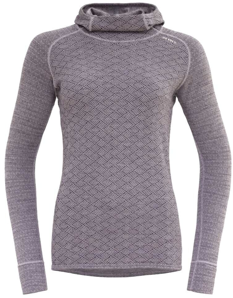 Devold Kvitegga Merino Hoodie orchid