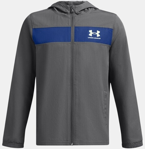 Under Armour Sportstyle Windbreaker castlerock tech blue white