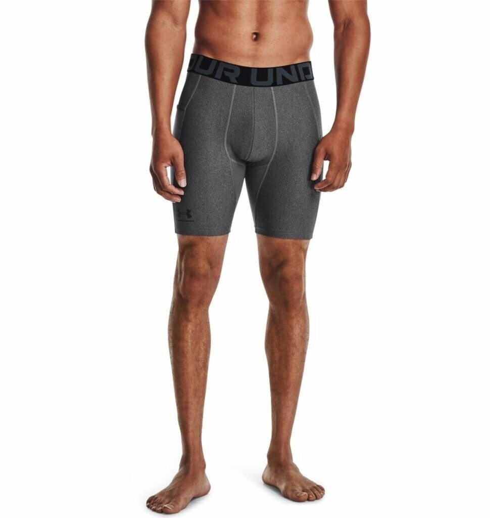 Under Armour HeatGear Armour Compression Shorts carbon heather black