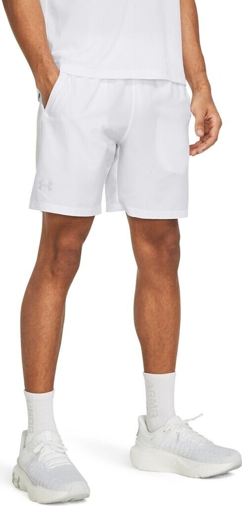 Under Armour Launch Running Shorts white reflective