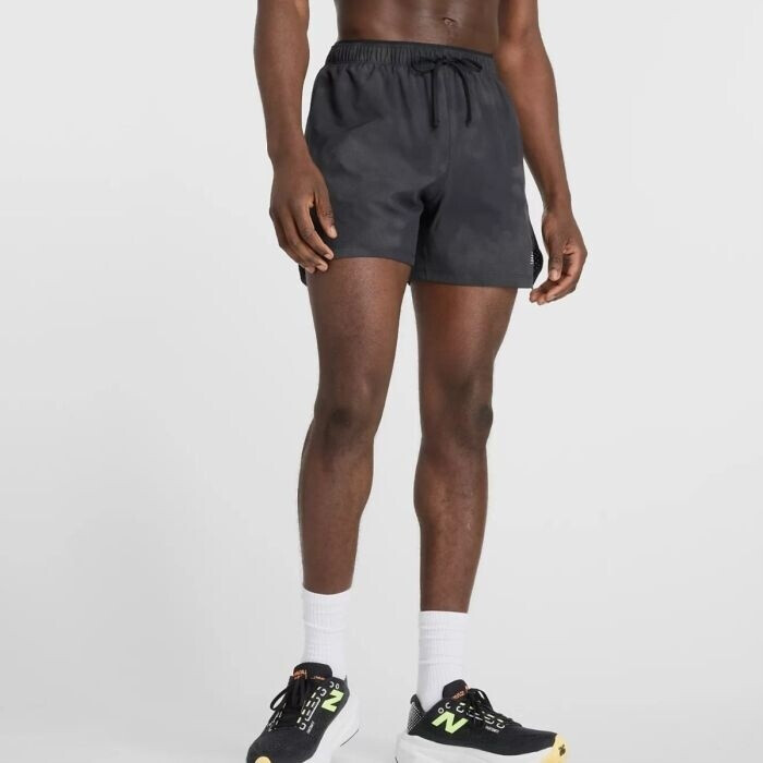 New Balance RC Reflective Short 5inch jet black