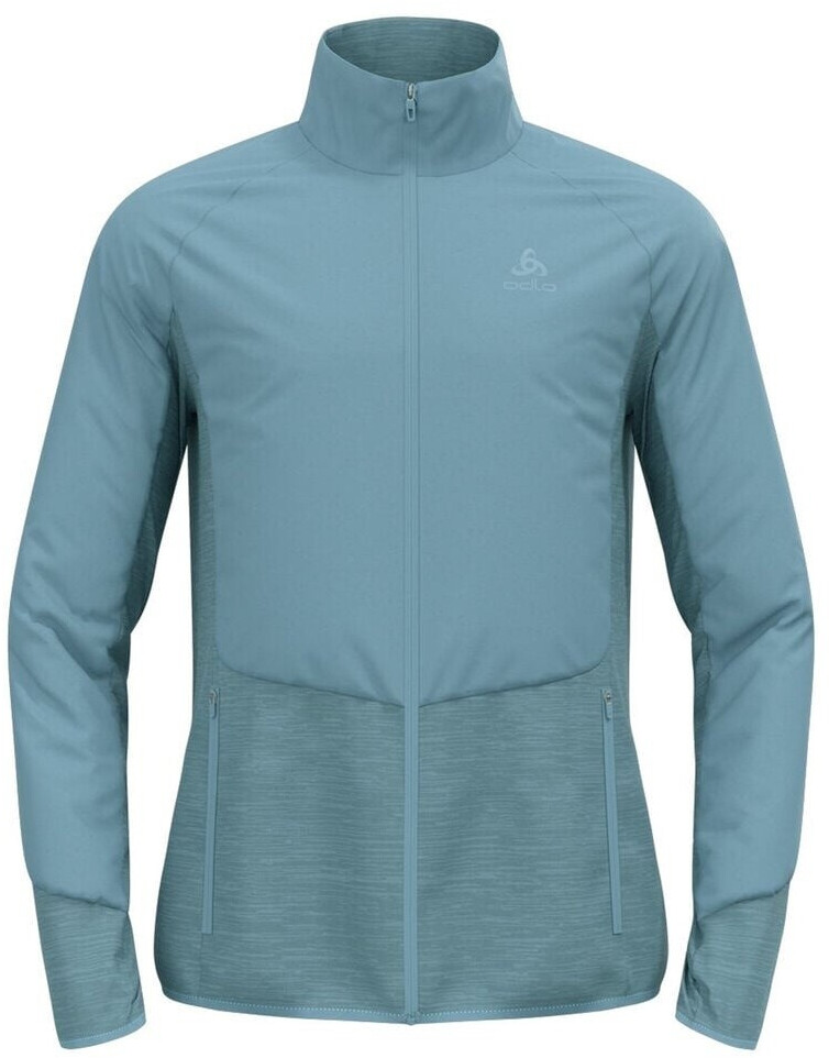 Odlo Run Easy Warm Hybrid Jacket blue black