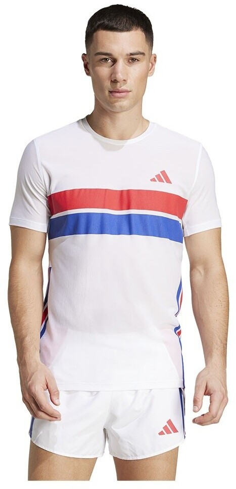 Adidas Adizero Retro Running T-Shirt white