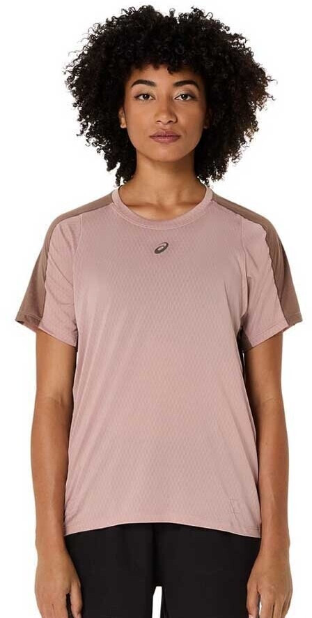 Asics Fujitrail Elite SS Top neutral pink taupe grey 2012D207