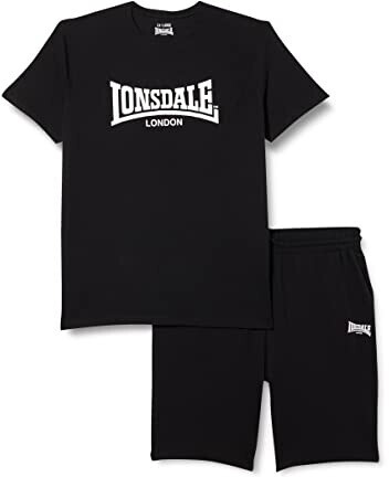 Lonsdale MOY T-Shirt Shorts black white