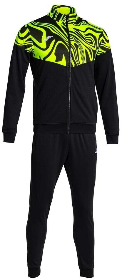 Joma Lion II Tracksuit neon yellow black