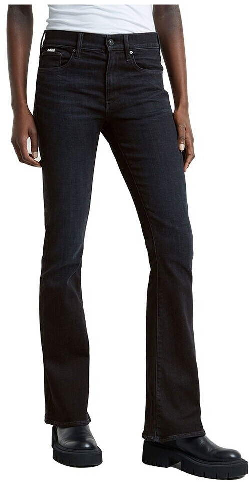 G-Star 3301 Flare Jeans blue black D21290-A634-G730
