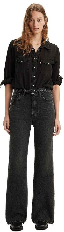 Levi's Ribcage Bell Jeans (A7503) on the town no crackle