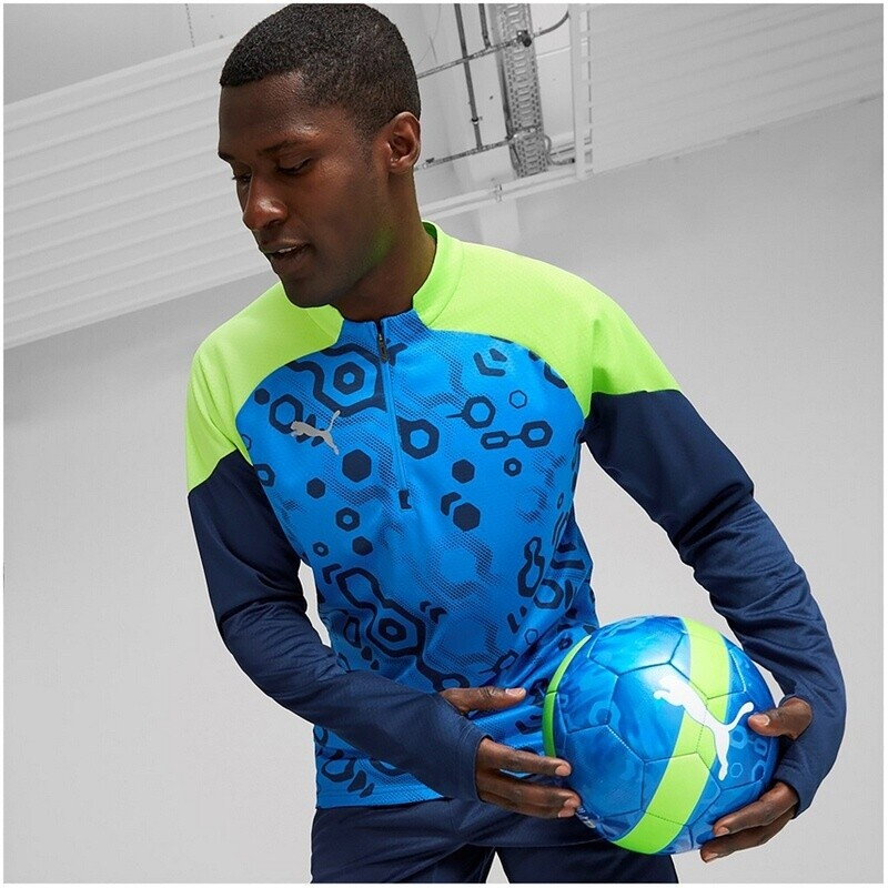 Puma individualCUP 4-Zip Top persian blue pro green