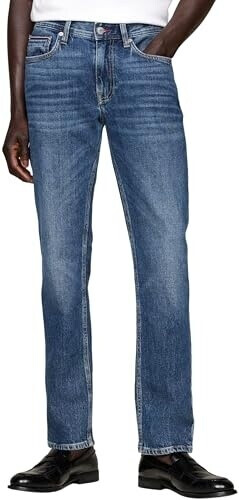Tommy Hilfiger Jeans Pants Straight Denton cotton hiker indigo