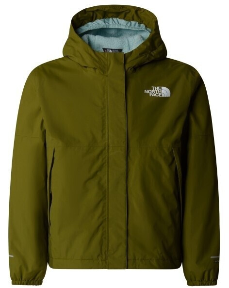 The North Face Antora Warm Rain Jacket Girls Forest Olive