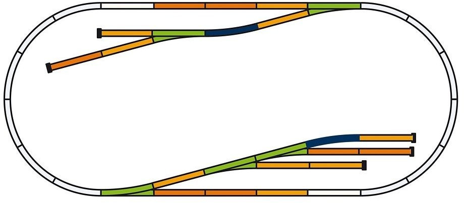 Piko Set extension de voie D (55330)