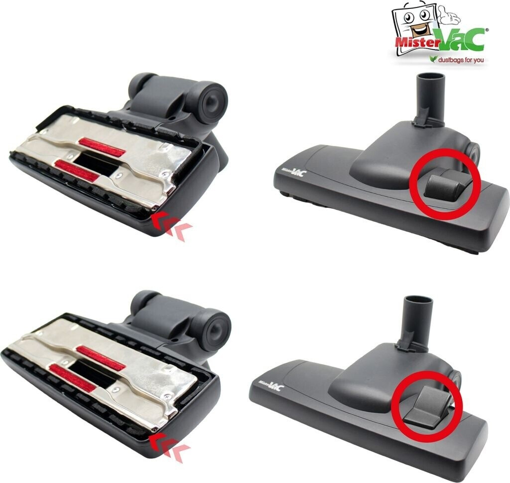 Mister Vac A126 - 2 Rulli Di Ricambio Per Aspirapolvere Vorwerk (Teppichfrischer), Coppia Originale