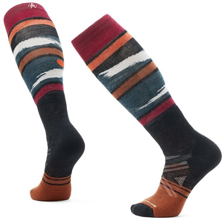 Smartwool Ski Full Cushion Midnight Ski Pattern OTC Socks black
