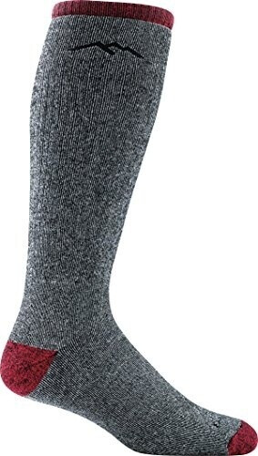 Darn Tough Mountaineering Over-The-Calf Extra Cushion Socks smoke