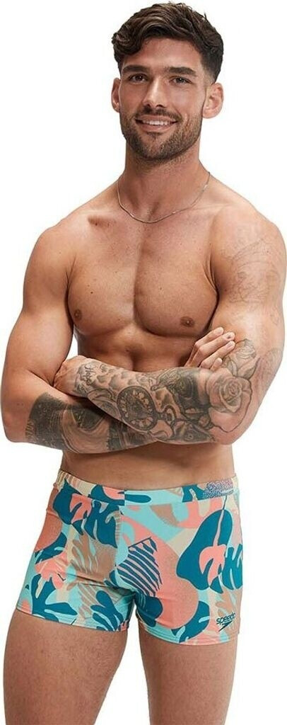 Speedo Escape Boxer Swim Shorts multicolored