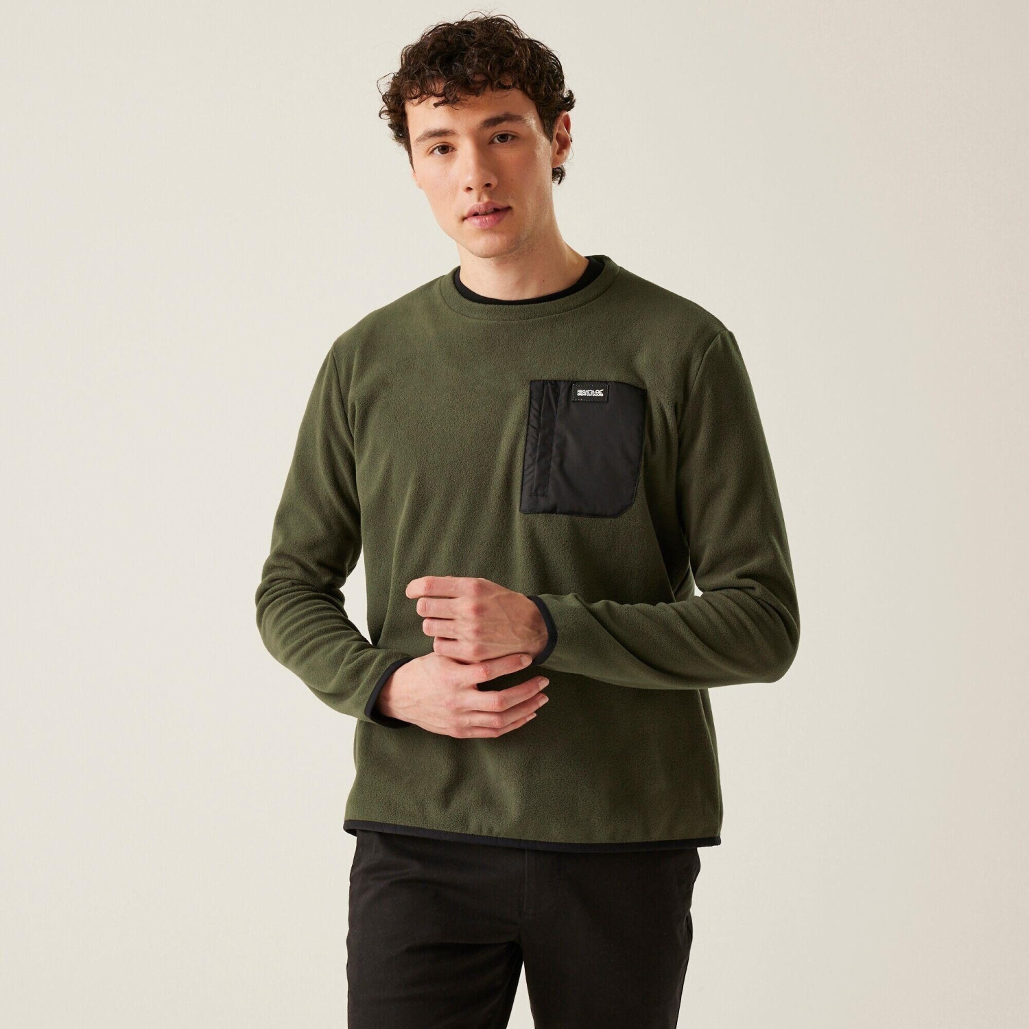 Regatta Frankie Sweatshirt with Crew Neck green