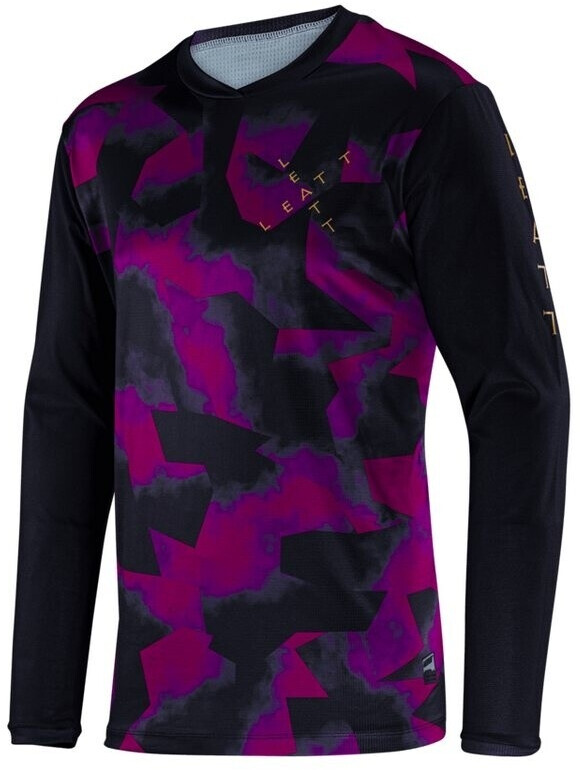 Leatt Radtrikot Jersey MTB Gravity lila
