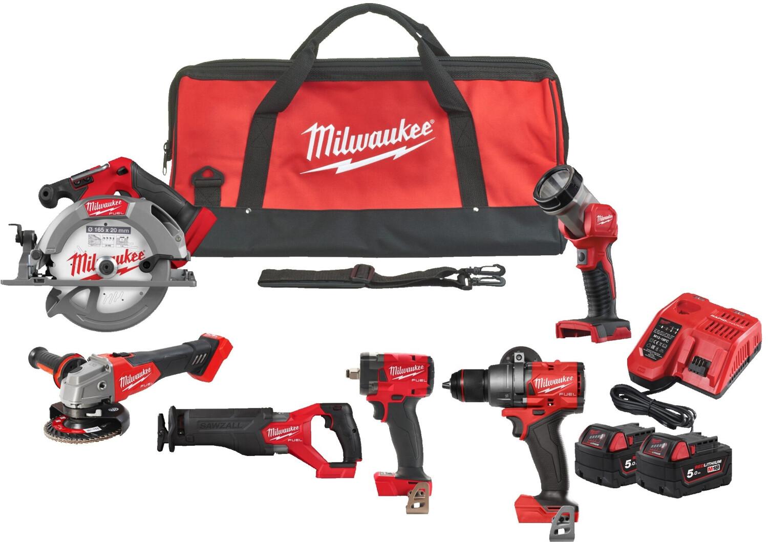 Milwaukee M18 FPP6H3-502B FUEL Powerpack (4933498659)
