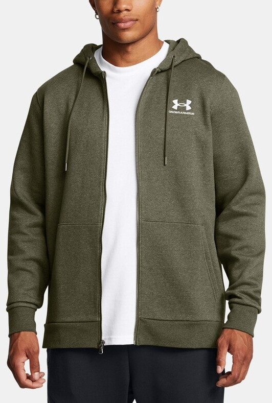 Under Armour Icon Fleece Full Zip Hood marine olive green