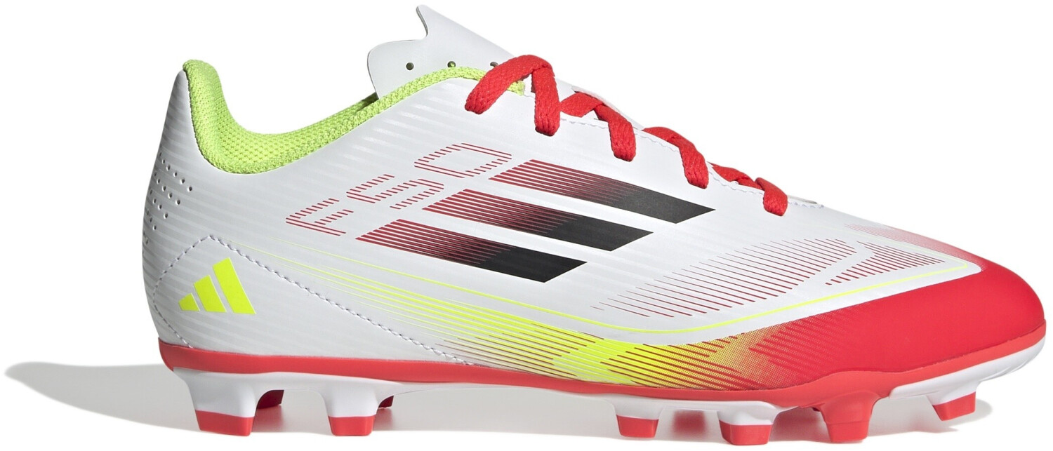 Adidas F50 Club Kids FG/MG (IE1309) cloud white/core black/solar yellow