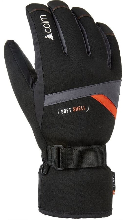 Cairn Styl C-Tex Ski Gloves graphite scarlet