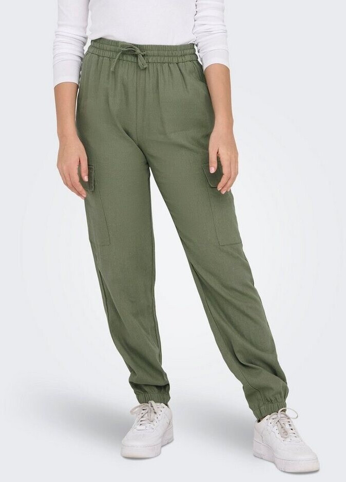 Only Pull-up Cargo Pants oil-green 15310987