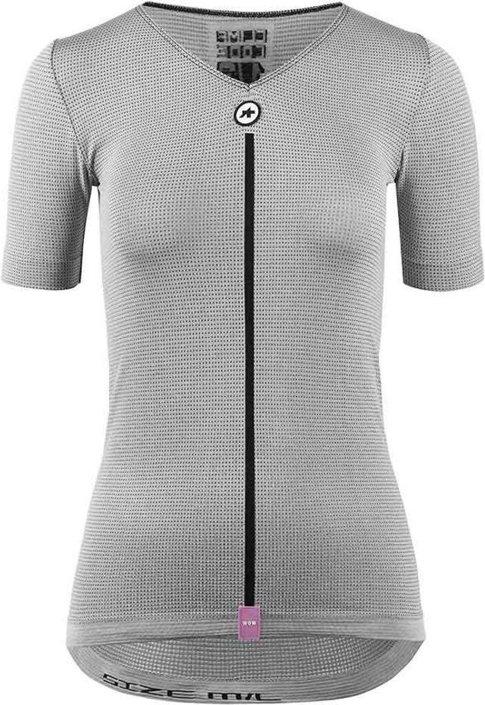 Assos Summer P1 Damen Kurzarm-Funktionsunterhemd grau