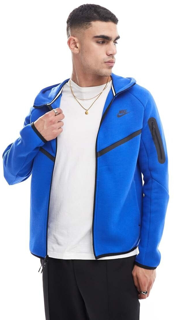 Nike Tech Fleece Hoodie blue black
