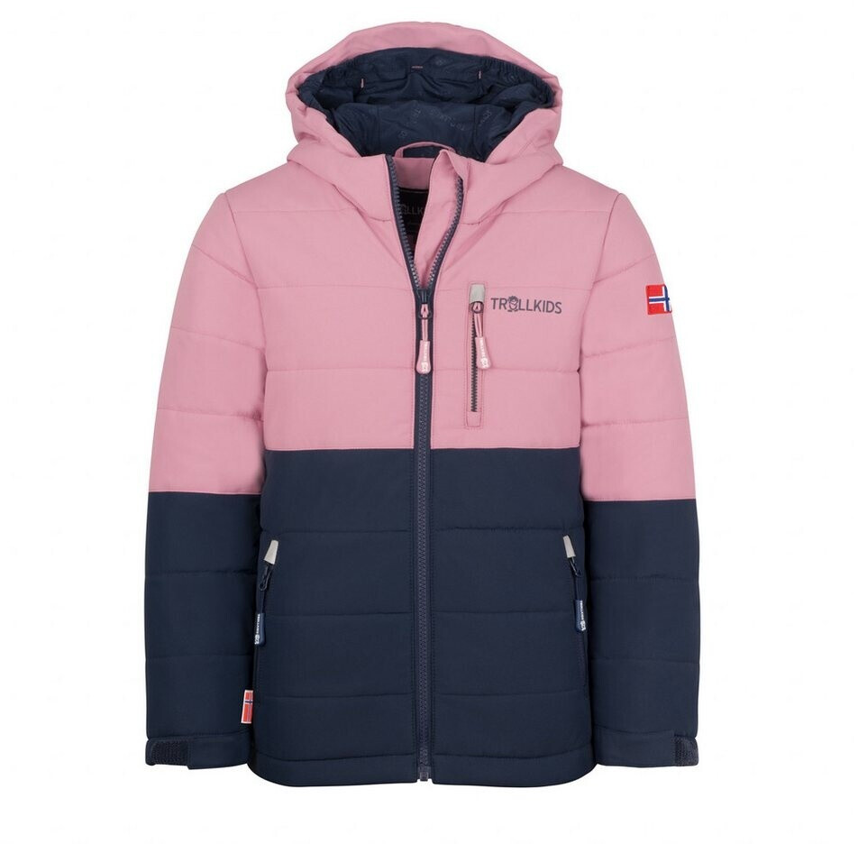 Trollkids Hemsedal Steppjacke Kinder mauve navy