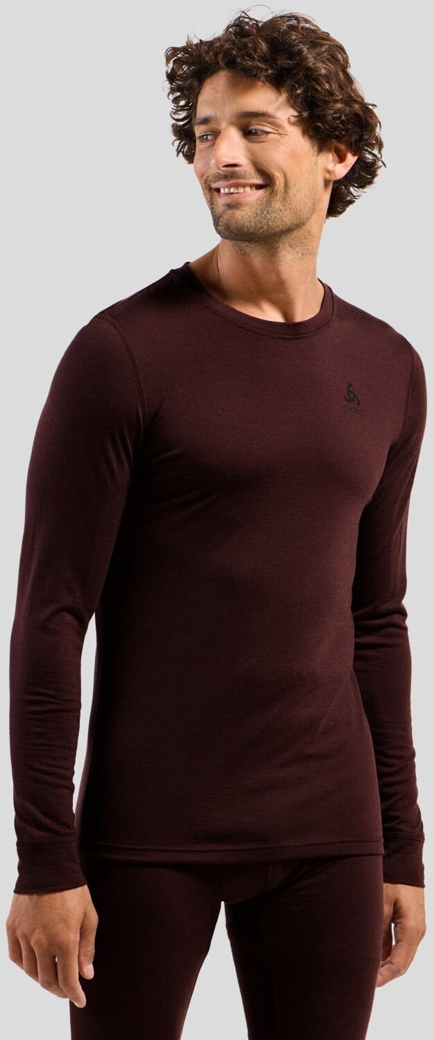 Odlo Merino Long Sleeve Baselayer Fudge 111602-30910