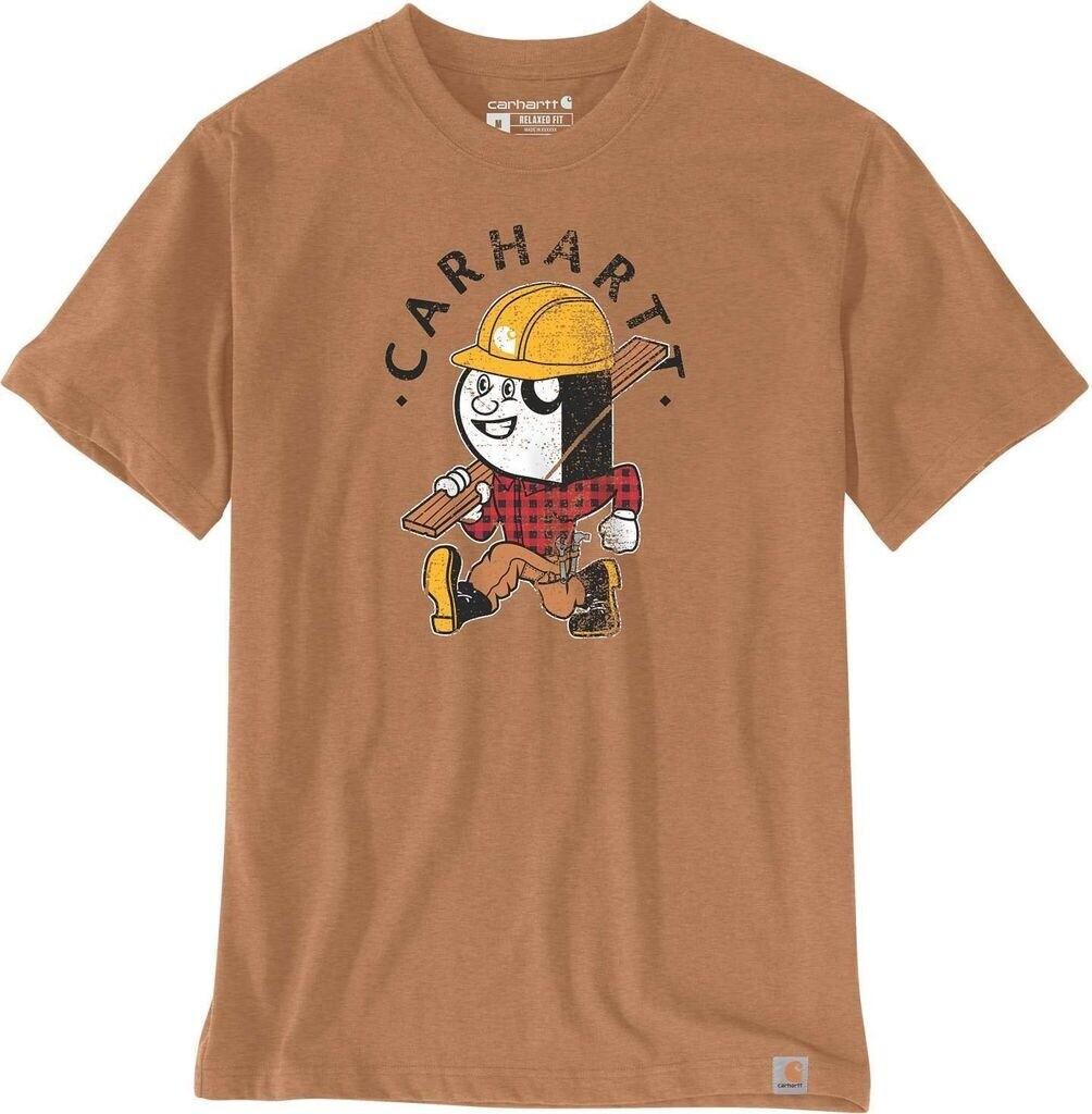 Carhartt Carpenter Graphic T-Shirt 106534 hickory nut heather
