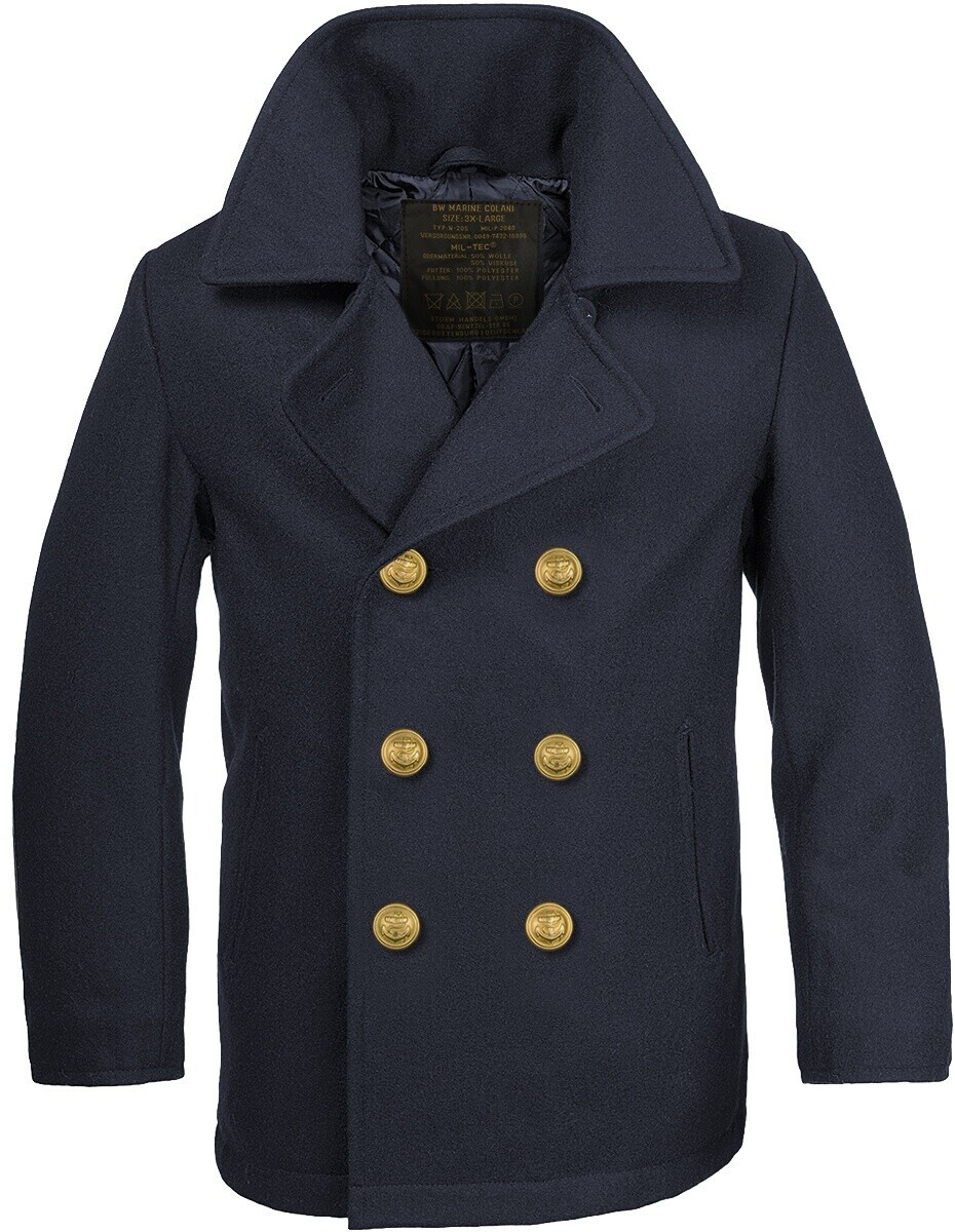 Mil Tec Coat navy wool