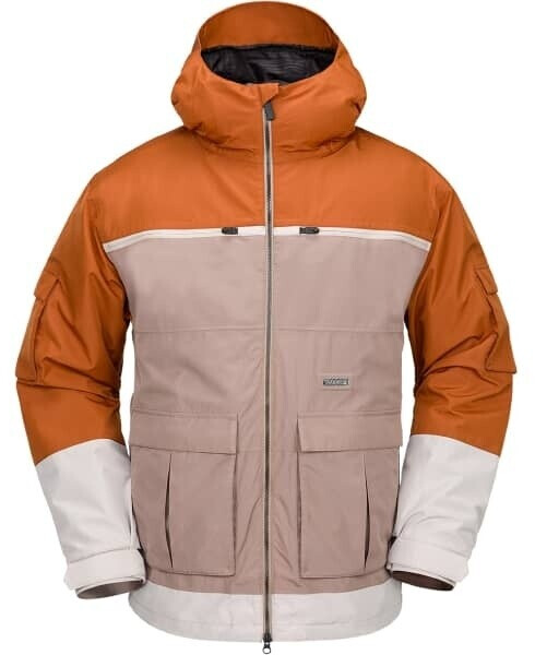 Volcom Nightbreaker 20k Jkt brown orange Model