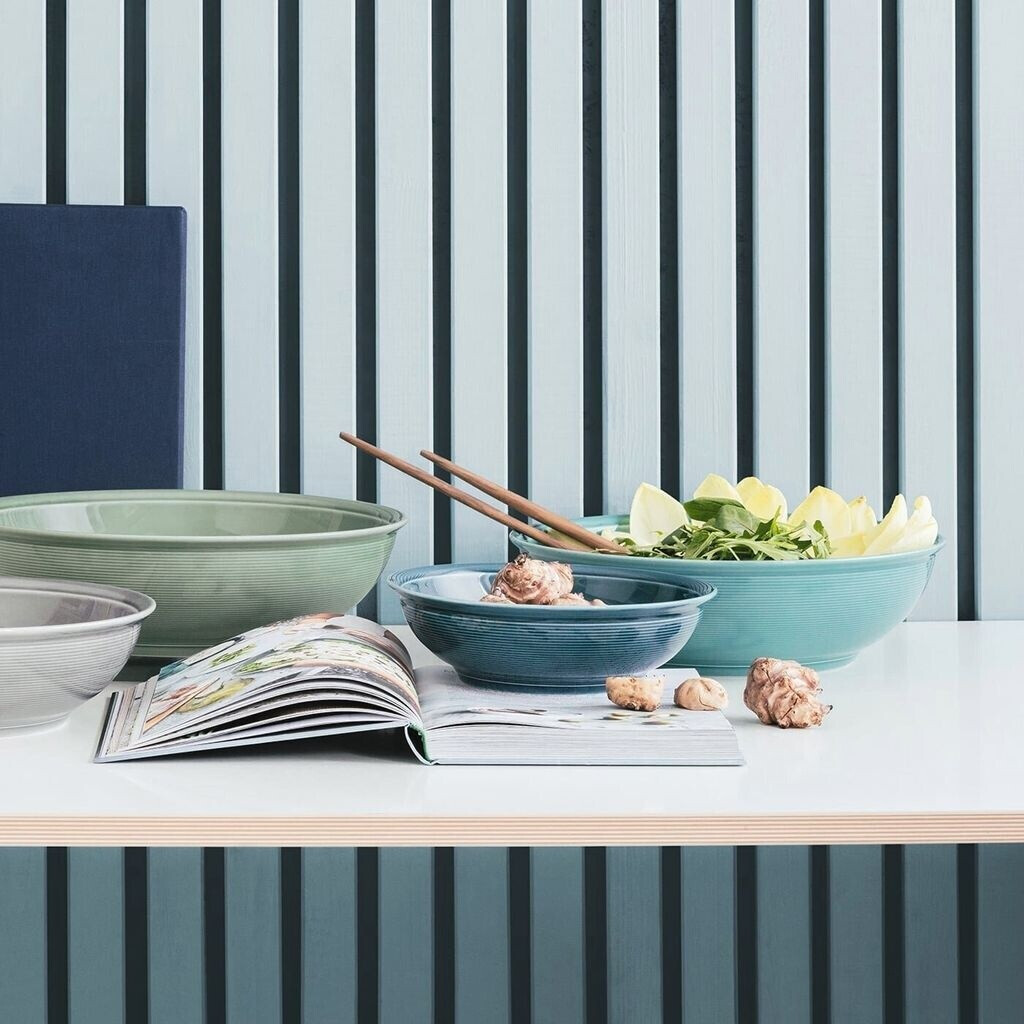 Thomas Trend Colour Schale Flach In Moon Grey – 27 Cm, Modernes Porzellan Für Den Alltag