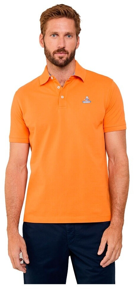 Façonnable Birdie Embroid orange Polo Shirt FM540493